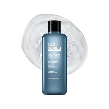 Lab Series Men's Daily Rescue Water Lotion Toner - Moisturizing Essence Skin Care for Men - Hydrating Face Toner with Niacinamide, 6.7 Fl Oz