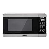 Panasonic NN-SU66LS 1100W with Genius Sensor Cook and Auto Defrost Countertop Microwave Oven, 1.3 cu ft, Stainless Steel