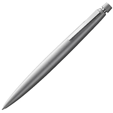 Lamy 2000 Silver Mechanical Pencil, Elegant Lead Pencil in Velvety Matte Polished Stainless Steel Case, Perfectly Balanced, Pencil with Fine Line Lead M 40 in Line Width 0.7 mm & Eraser Tip