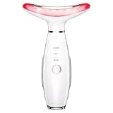 3-in-1 Beauty Massager for Face and Neck, Based on Triple Action LED, Thermal, and Vibration Technologies for Skin Care,Improve,Firm,Tightening and Smooth