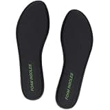 Memory Foam Insoles for Skechers Shoes, Replacement Inserts for Sneakers, Cushioned Inner Soles for Comfort and Foot Pain Relief(Color:Black,Size:US Women8-EU38)