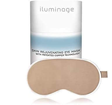 Iluminage. Skin Rejuvenating Eye Mask for Fine Lines Reduction with Anti-Aging Copper Technology
