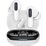 RYR 2.4GHz Wireless Gaming Earbuds, Bluetooth 5.3 in-Ear Headphones Bass Stereo, Gaming Earphones with Noise Cancelling Mic, LED Display, 36Hs Playtime for Meta Quest 3/2, PS5/4, VR, Switch, PC, Phone