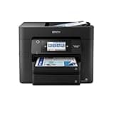 Epson Workforce Pro WF-4830 Wireless All-in-One Printer with Auto 2-Sided Print, Copy, Scan and Fax, 50-Page ADF, 500-sheet Paper Capacity, and 4.3" Color Touchscreen, Works with Alexa, Black, Large