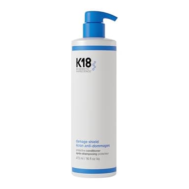 K18 Damage Shield Protective Conditioner, Protects Hair from Daily Damage, Improves Strength & Shine, 16 Fl Oz