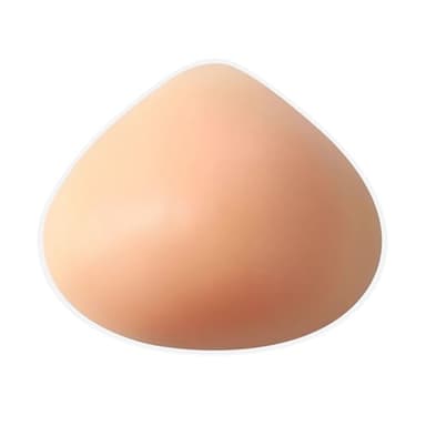 BELAPEACH Triangle Silicone Breast Form Mastectomy Prosthesis Concave Bra Enhancer Insert A Cup 200g/piece Nude