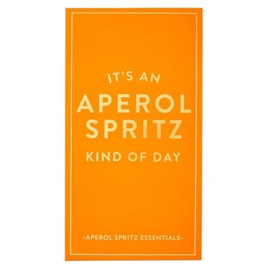 Santa Barbara Design Studio Cocktail Tool Set - Gift Boxed Gold Stainless Steel Zester Spoon & Jigger, 3-Piece, Aperol Spritz