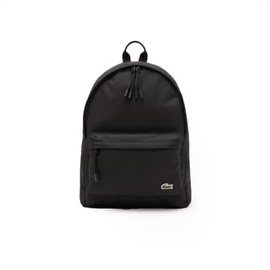 Lacoste Men's Sinpople Monogramme Backpack, Black, One Size
