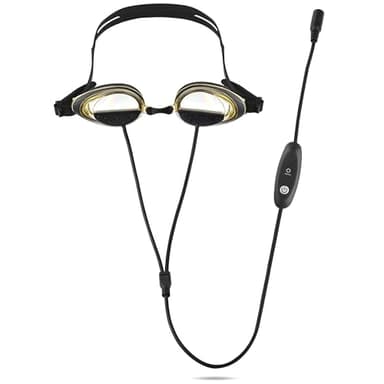 SteamGoggle-Powerful New Dry Eye/Stye Treatment (FSA-HSA), View Phone/TV During Moist Heat Treatment, Effectively Unclogs Oil Glands for Relief from MGD, Blepharitis, Styes, Chalazions, Irritated Eyes