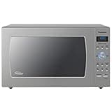 Panasonic Oven with Cyclonic Wave Inverter Technology, 1250W, 2.2 cu.ft. Countertop Microwave with Genius Sensor One-Touch Cooking – NN-SD975S (Stainless Steel/Silver), Stainless
