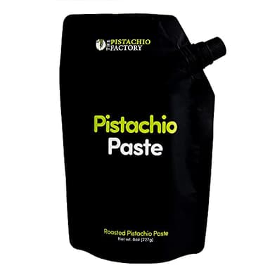 100% Pure Pistachio Paste, Butter, Dubai Chocolate Filling, Pistachio Spread, Crema De Pistacho, Dip, No Sugar, No fillers, Kosher, Make Own Cream - The Pistachio Factory