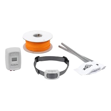 PetSafe Classic In-Ground Fence In Ground Cat Fence, Underground Dog Containment System Expandable Up to 5 Acres, Digital LCD Screen, 8 Different Collar Settings, Invisible, Pet Training