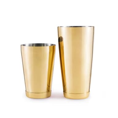 Cocktail Kingdom® Koriko® Weighted Shaking Tin Set (Gold)