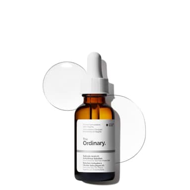 The Ordinary Salicylic Acid 2% Anhydrous Solution, Gentle Exfoliating Serum for Blemish-Prone Skin and Uneven Texture, 1 Fl Oz