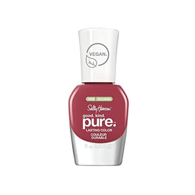 Sally Hansen Good. Kind. Pure. Nail Polish | Plant-Based, Vegan, 16-Free Formula | Opaque, Shiny | 260 Eco-Rose | Dusty Rose Nail Color