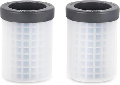 Tovolo Mini Ice Cylinder- Squeeze & Release- Set of 2, 1000422, Gray