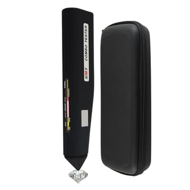 DANOPLUS Diamond & Moissanite Tester Combo - Professional Diamond Detector with Audible & Visual Alarm - High Accuracy & User-Friendly - Ideal for Jewelers, Gemologists & Professionals