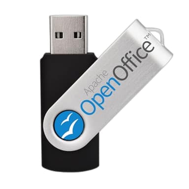 Office Suite 2026 on USB | MS Office Alternative Compatible with Office 2024 2021 Word Excel PowerPoint Files | Lifetime License & Free Updates | Powered by Apache OpenOffice for Windows 11 10 PC Mac