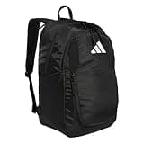 adidas Stadium Team Sports Backpack for Men and Women (36l) Durable Athletic Laptop Bag, Black/4.0, One Size