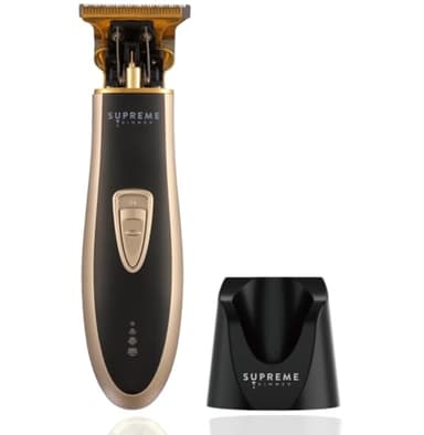 Supreme Trimmer T Shaper Professional Barber Trimmer | 90 Min Runtime, Low Noise Clippers for Men & Sensitive Skin | Cordless Zero Gap Beard Trimmer | ST5210