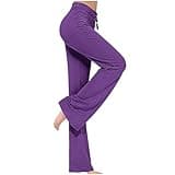 DINEVE Black of Friday Deals 2024 Your Orders Wide Leg Yoga Pants for Women 2024 Fall Fashion Plus Size High Waisted Drawstring Elastic Athletic Workout Pants Casual Loose Soft Comfy Trousers