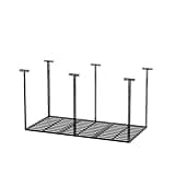 3x6 Overhead Garage Storage Rack - Heavy Duty Garage Ceiling Storage Racks - Adjustable Ceiling Mounted Garage Storage Organization System - Hanging Garage Shelving - 750LBS Weight Capacity - Black