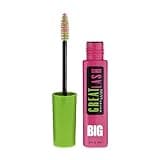 Maybelline Great Lash BIG Washable Mascara, Volumizing, Thickening, Lengthening Mascara, Brownish Black, 1 Count