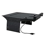 TUOJUE Center Console Safe, Gun Safe Vault Lock Box Compatible with Ford F-150 2021-2024 (Not for 2025), 2021-2024 Ford F-150 Lightning, 4 Digit Combination Lock with Key.