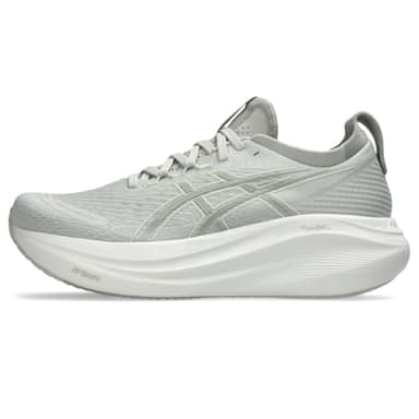 ASICS Women's Gel-Nimbus 27 Running Shoes, 6.5, Lake Grey/White SAGE
