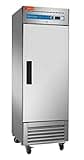 WESTLAKE 27" W Commercial Refrigerator Stainless Steel Reach in Solid Single Door Upright Fan Cooling 23 Cu.ft Cooler for Restuarant, Bar, Shop, etc