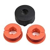 SAITOM Spool Cover Head & 2 Line Fit for Bosch Pro Tap Art 26 30 Combitrim Easytrim Protap Lawn Mower Replacement Trimmer Line Spool Cover