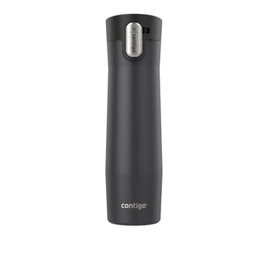 Contigo West Loop 3.0 Stainless Steel Insulated Travel Mug, Leak Proof with AutoSeal Lid, 24oz, Matte Black