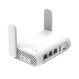GL.iNet GL-SFT1200 (Opal) Secure Travel WiFi Router, AC1200 Dual Band Gigabit Ethernet Wireless Network, IPv6 USB 2.0 MU-MIMO DDR3, Repeater Bridge Access Point Mode, Router for Public Use, Easy Setup