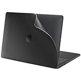 BlueSwan Flexible Case Compatible with MacBook Pro 13 inch M2 M1 2025-2017 Release A2338 A2289 A2251 A2159 A1989 A1706 A1708, Shatterproof PP and Matte Anti-Fingerprint Protective Case, Matte Black