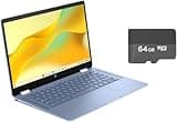 HP Chromebook x360 14 inch FHD IPS Touch 2-in-1 Laptop | Intel Processor N100 | Intel UHD Graphics | Bluetooth |Sky Blue| 4GB RAM | 128GB Storage(64GB eMMC+64GB Micro SD) | Chrome OS