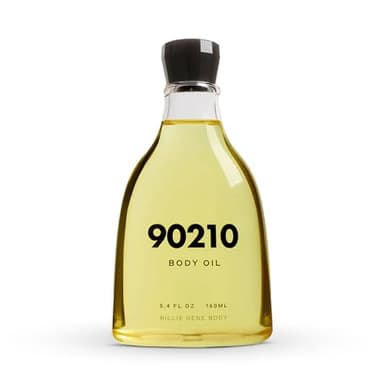 Billie Gene Body 90210 Body Oil – Silky Nourishing Skin Moisturizer with Jojoba & Shea Butter - Vegan & Cruelty-Free – Citrus & Woody with Bergamot, & Cedarwood Fragrance for Soft Glowing Skin 5.4oz