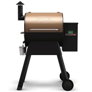 Traeger Grills Pro 575 Wood Pellet Grill & Smoker with Wifi, App-Enabled, Bronze