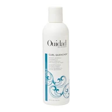 Ouidad Curl Quencher Moisturizing Shampoo - 8.5 fl oz, Nourished & Hydrated Curls, Vegan & Color Safe Shampoo with Chamomile & Vitamin A & E, For Tight Curls, No Silicones, Sulfates & Parabens