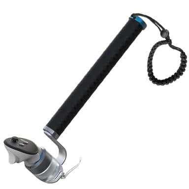 VR Cricket Bat Attachment for iB Cricket - Aluminum Short Cricket Bat Handle Accessory Compatible with Meta Quest 3/3s, Q 2 and Q Pro Enhance Immersive VR Game Experience