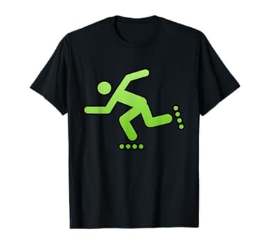 Retro Aggressive Inline Skating Roller Blading T-Shirt