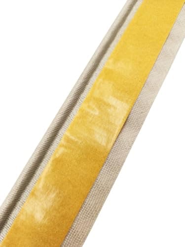 Instabind - DIY Carpet Binding - Turn Carpet Scraps into Area Rugs - Sold in 5 ft Incriments (Lt. Tan)