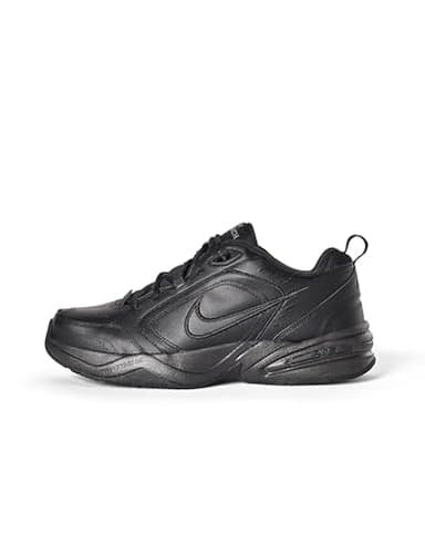Nike Men's Air Monarch IV Training/Workout Shoes, Black/Black, 10