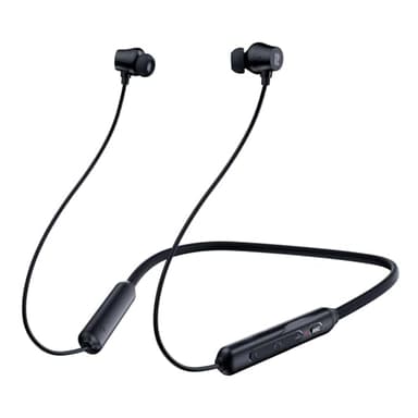Rythflo Active Noise Cancelling Headphones, Wireless in Ear Neckband Blutooth Headphones with 3 AI Mics ENC, 60Hrs Playtime, V5.3 Multipoint Connection Magnetic Earbuds for Work/Travel/Home/Office