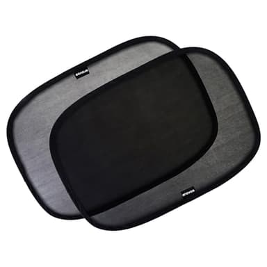 Enovoe Car Window Shades for Baby (2 Pack) - 21x14 Inches Sun Shade Blocker, Cling - Glare Shield and UV Rays Protection for Your Child - Side Windows Screens for SUV- Mesh Window Shades for car Baby