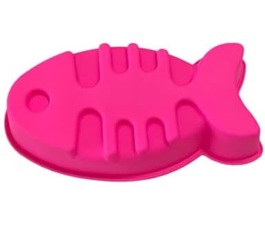 Hyoocct 11 inch Non-stick Silicone Fish Cake Pan Cakes Baking Mold