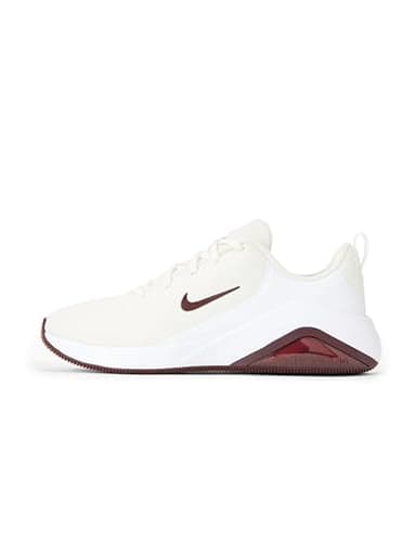 Nike Women's Bella 7 Training/Workout Shoes, White/Burgundy Crush-White, 9