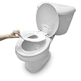 Ingenuity: ity by Ingenuity Flip & Sit Potty Seat (White) – Easy to Set Up & Remove Potty Training Seat That Attaches to Adult Toilet Seat