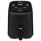 Instant Pot Vortex 2QT Mini Air Fryer,Small Air fryer that Crisps,Reheats,Bakes,Roasts for Quick Easy Meals, Includes over 100 In-App Recipes,is Dishwasher-Safe, from the Makers of Instant Pot, Black