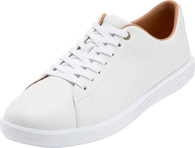 Cole HAAN Womens Shoes Grand Crosscourt II Sneaker, Bright White Leather/Optic White, 7 Medium US