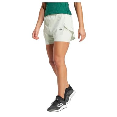 adidas Womens D4t HIIT 2In1 Shorts Training Casual Bottoms Casual - Green - Size S